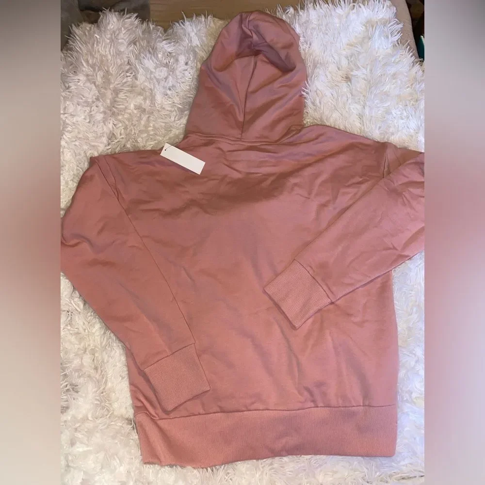 *NWT* Time and Tru Small (4-6) Juniors Dusty Rose Zip Hoodie